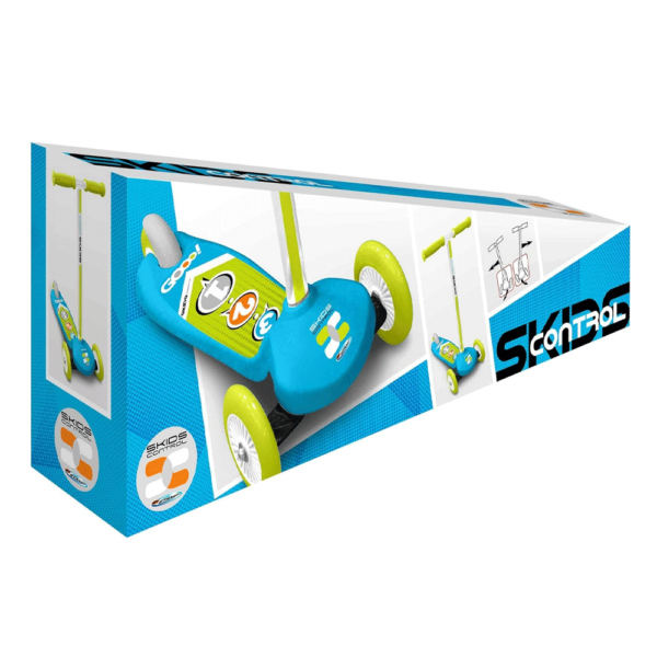 Trotinete Twist and Roll Stamp Skids Azul Autobrinca Online
