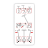 Trotinete Twist and Roll Stamp Skids Azul Autobrinca Online