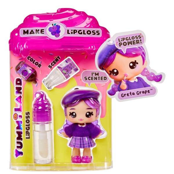 Yummiland Lip Gloss c/ Boneca Autobrinca Online