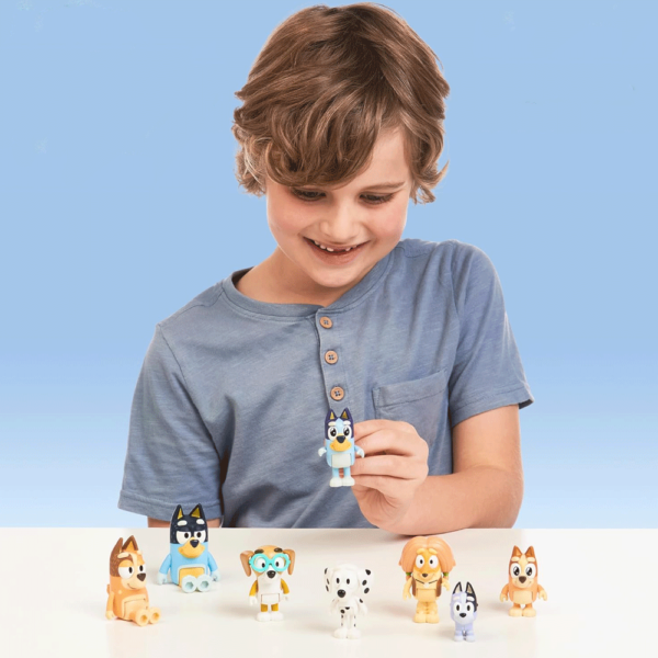 Bluey Pack 8 Figuras Autobrinca Online