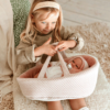 Boneca Elegance Arias Andie Rosa c/ Alcofa 40cm Autobrinca Online