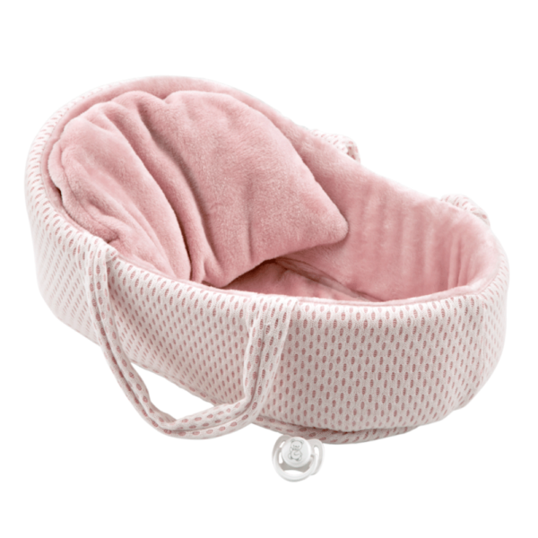 Boneca Elegance Arias Andie Rosa c/ Alcofa 40cm Autobrinca Online