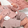 Boneca Elegance Arias Andie c/ Roupa Rosa 40cm Autobrinca Online