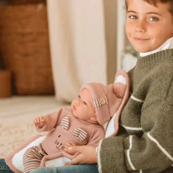 Boneca Elegance Arias Andie c/ Roupa Rosa 40cm Autobrinca Online