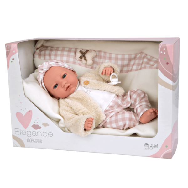 Boneca Elegance Arias Aria c/ Almofada 40cm Autobrinca Online
