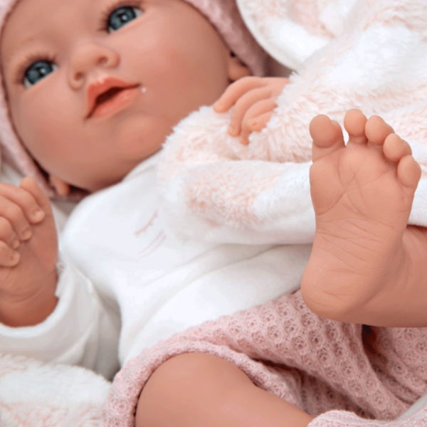 Boneca Elegance Arias Aria c/ Manta de Orelhitas 38cm Autobrinca Online