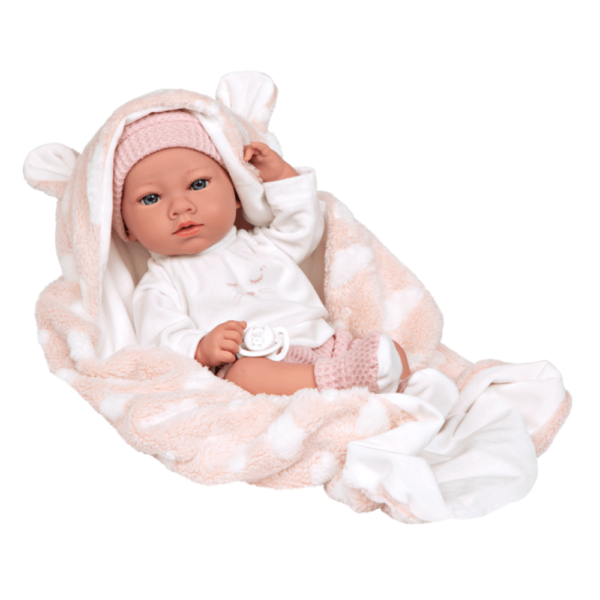 Boneca Elegance Arias Aria c/ Manta de Orelhitas 38cm Autobrinca Online
