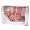 Boneca Elegance Arias Aria c/ Xadrez Rosa 38cm Autobrinca Online