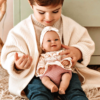 Boneca Elegance Arias Babyto Bege c/ Almofada 33cm Autobrinca Online