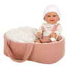 Boneca Elegance Arias Babyto c/ Alcofa 33cm Autobrinca Online