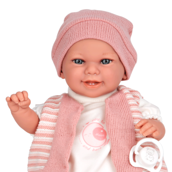 Boneca Elegance Arias Babyto Rosa Sorrisos 35cm Autobrinca Online