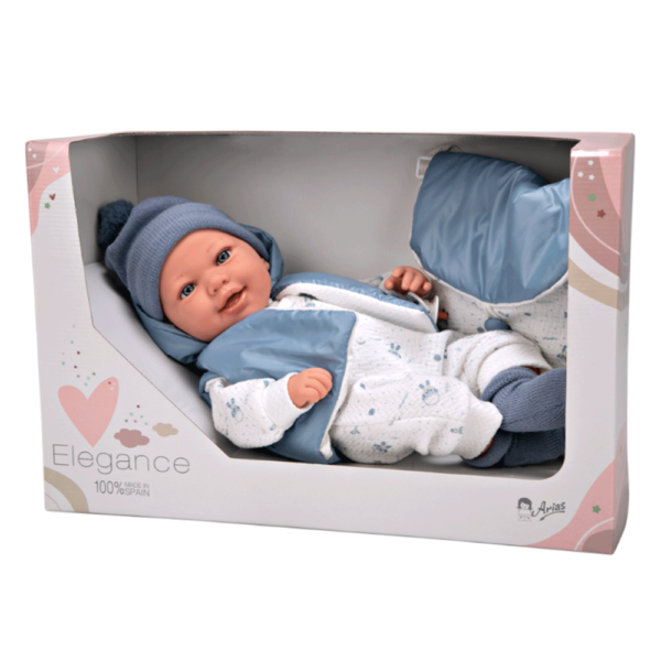 Boneca Elegance Arias Adi Azul 45cm Autobrinca Online