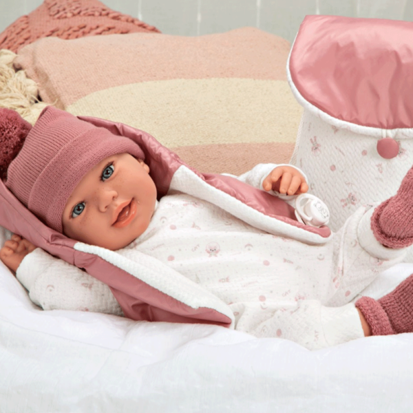 Boneca Elegance Arias Adi Rosa 45cm Autobrinca Online