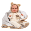 Boneca Elegance Arias Babyto c/ Roupa Ursinho Castanho 35cm Autobrinca Online