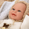 Boneca Elegance Arias Babyto c/ Roupa Ursinho Castanho 35cm Autobrinca Online