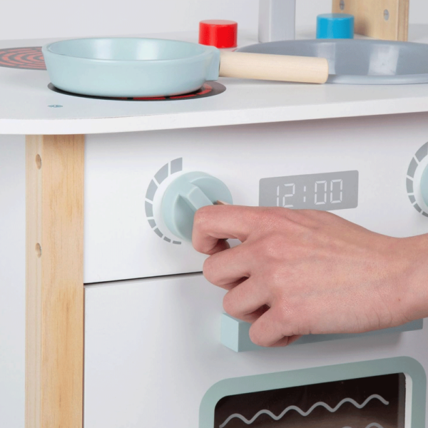 Cozinha de Brincar Madeira Woomax Branca Autobrinca Online