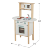 Cozinha de Brincar Madeira Woomax Branca Autobrinca Online