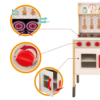 Cozinha de Brincar Madeira Woomax c/ Luz e Som Autobrinca Online