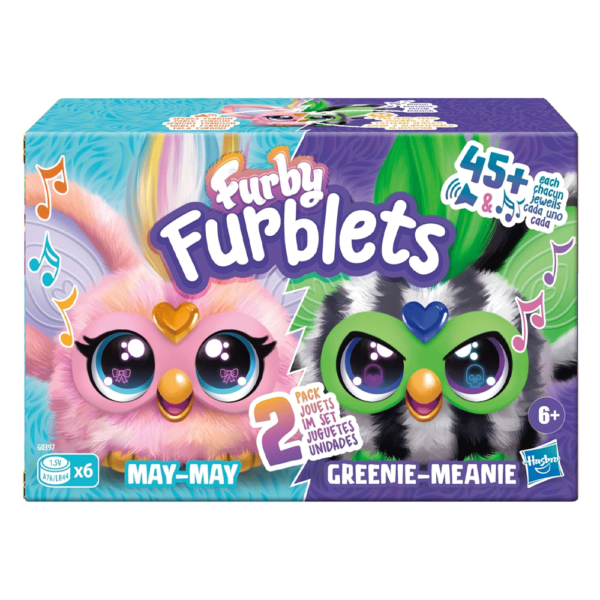Furby Furblets Pack May-May vs Greenie-Meanie Autobrinca Online
