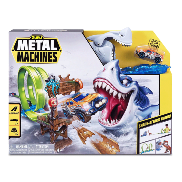 Metal Machines Pista Ataque do Tubarão Autobrinca Online