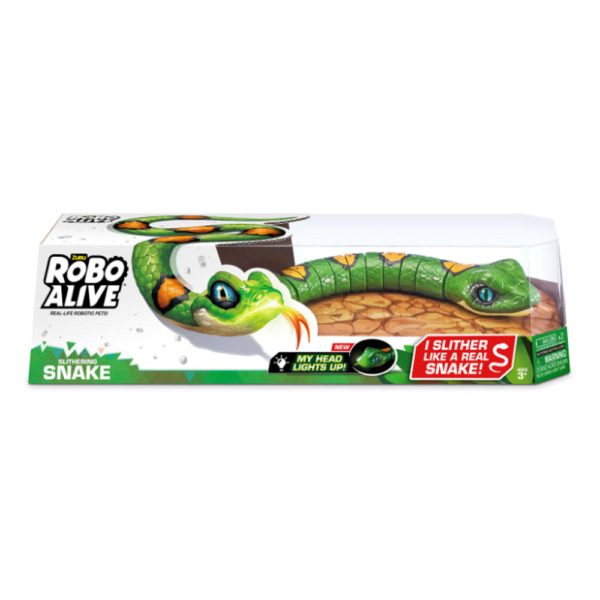 Robo Alive Snake Attack Cobra Verde Autobrinca Online