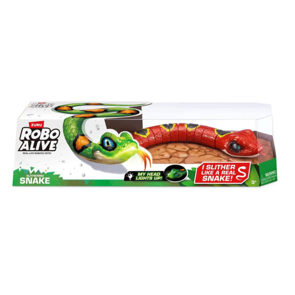 Robo Alive Snake Attack Cobra Vermelha Autobrinca Online