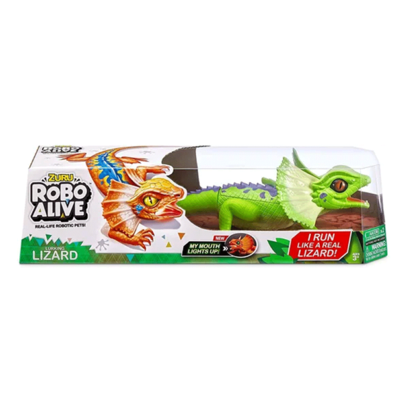 Robo Alive Lurking Lizard Lagarto Verde Autobrinca Online