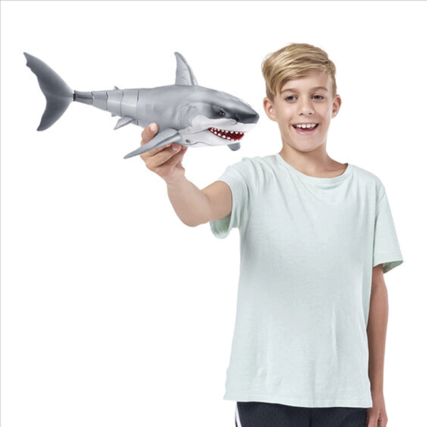 Robo Alive Shark Attack Tubarão Branco Autobrinca Online