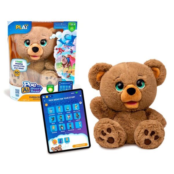Peluche Poe, Narrador de Histórias c/ Inteligência Artificial Autobrinca Online