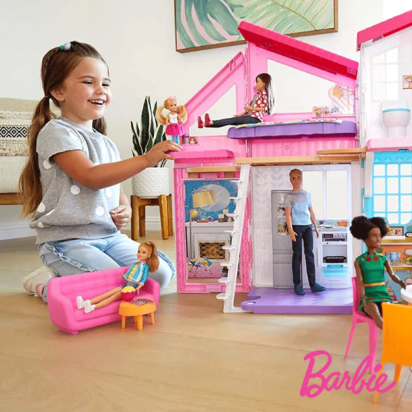 Barbie Casa Malibu Autobrinca Online