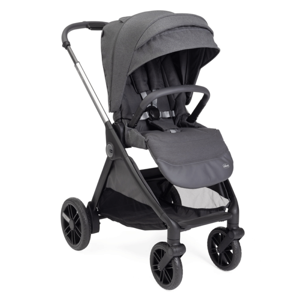 Duo Chicco Bellagio c/ First Seat Recline Black Satin c/ Base Isofix Full 360 Autobrinca Online