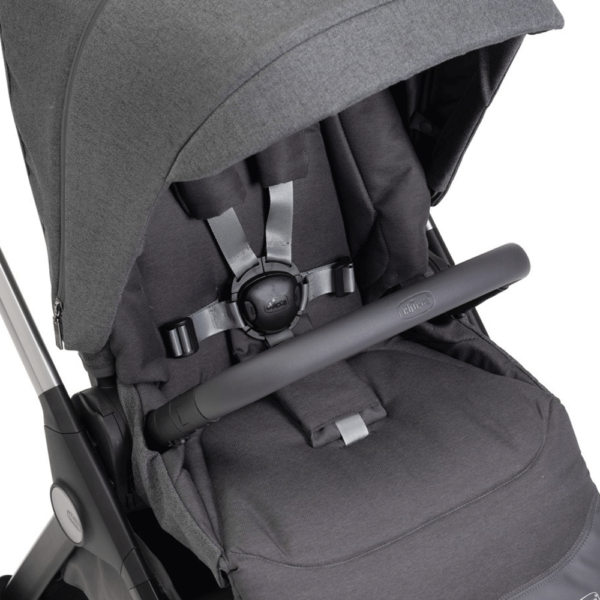 Duo Chicco Bellagio c/ First Seat Recline Black Satin c/ Base Isofix Full 360 Autobrinca Online