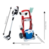 Carrinho de Limpeza c/ Aspirador Vertical Bosch Autobrinca Online