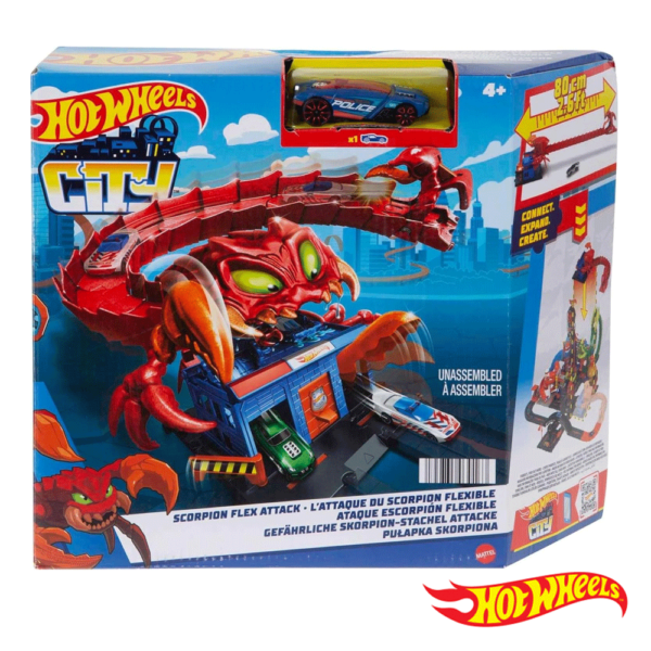 Hot Wheels City Ataque de Loop de Escorpião Autobrinca Online