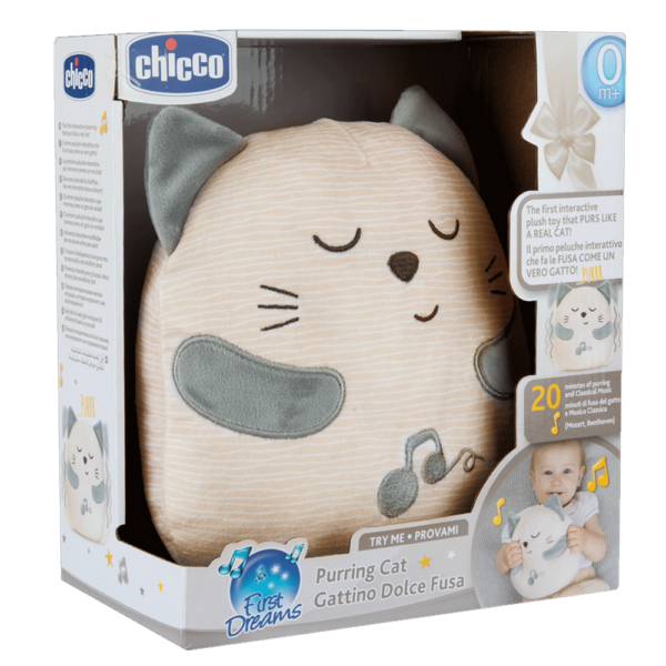 Peluche Chicco Gatinho Ron Ron Autobrinca Online