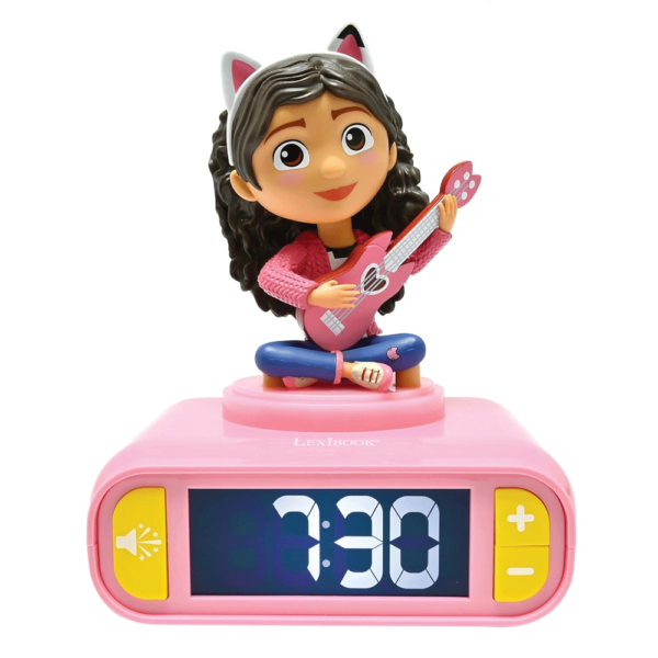 Relógio Despertador Gabby Doll House c/ Luz Noturna Autobrinca Online