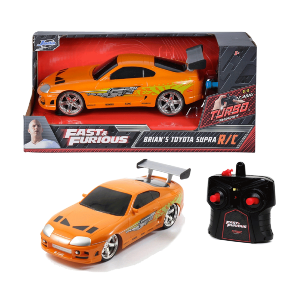Velocidade Furiosa Brian Carro Toyota Supra 1:24 RC Autobrinca Online