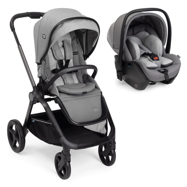 Duo Chicco Mysa Lunar Rock c/ First Seat Recline Lunar Rock Autobrinca Online