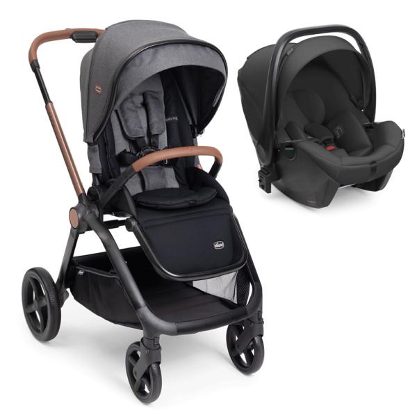 Duo Chicco Mysa Black Satin c/ Kory Plus Black Autobrinca Online