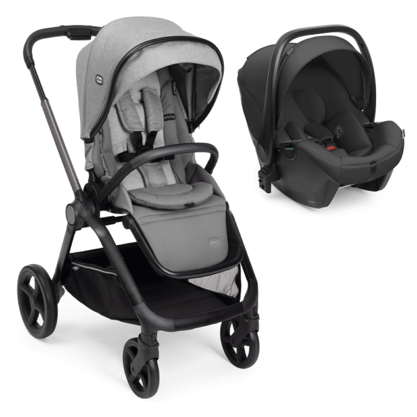 Duo Chicco Mysa Lunar Grey c/ Kory Plus Black Autobrinca Online