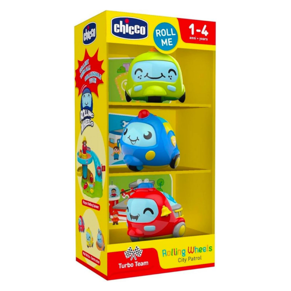 Patrulha da Cidade Chicco Set 3 Mini Veículos Autobrinca Online