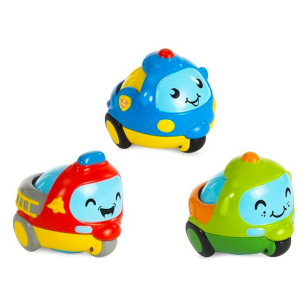 Patrulha da Cidade Chicco Set 3 Mini Veículos Autobrinca Online