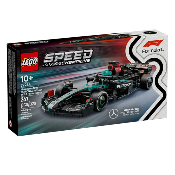 LEGO Speed Champions – Carro de Corrida Mercedes-AMG F1 W15 77244 Autobrinca Online