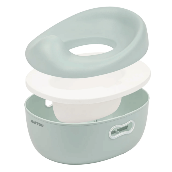 Bacio Nattou Potty 3 em 1 Green Autobrinca Online