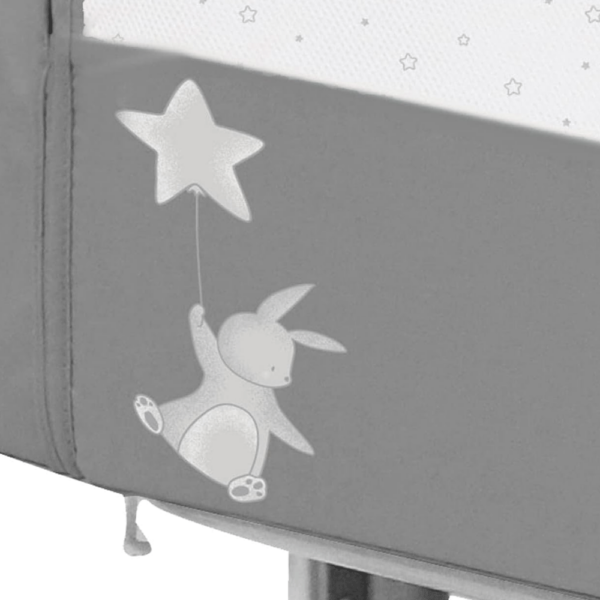 Berço Co-Sleeping Asalvo Mini Berço Calm Cinza Autobrinca Online