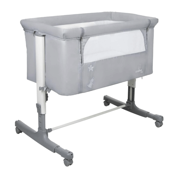 Berço Co-Sleeping Asalvo Mini Berço Calm Cinza Autobrinca Online