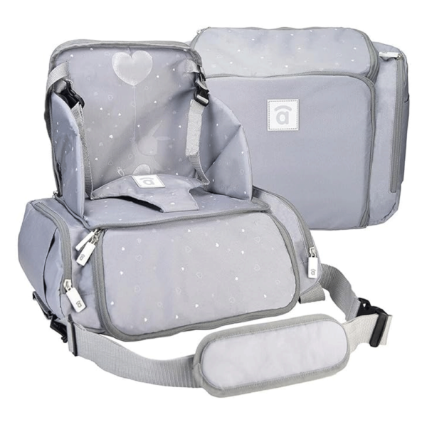 Cadeira de Papa Portátil Asalvo Sushi Cinza Autobrinca Online