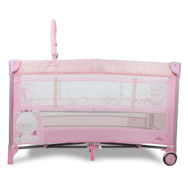 Cama de Viagem Asalvo Complet Duo Baby Girafa Rosa Autobrinca Online