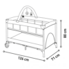 Cama de Viagem Asalvo Complet Duo Baby Coruja Autobrinca Online