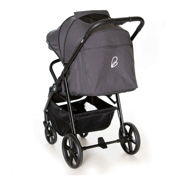 Carrinho de Passeio Asalvo Fiyi Black Autobrinca Online